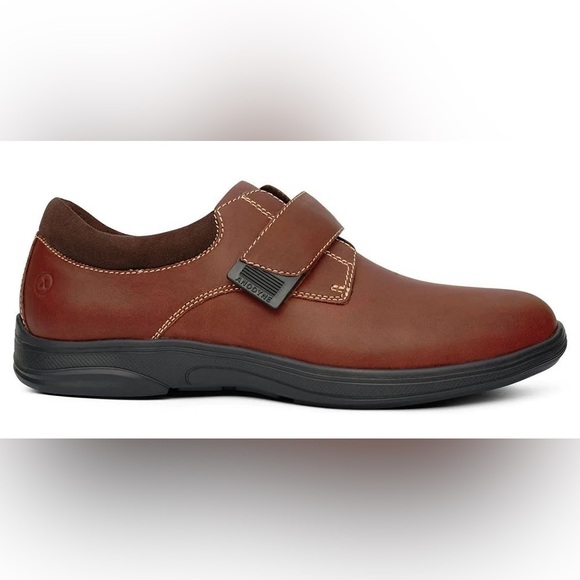 Anodyne No. 64 Men's Leather Casual Comfort Shoes Size 9W - Picture 3 of 15